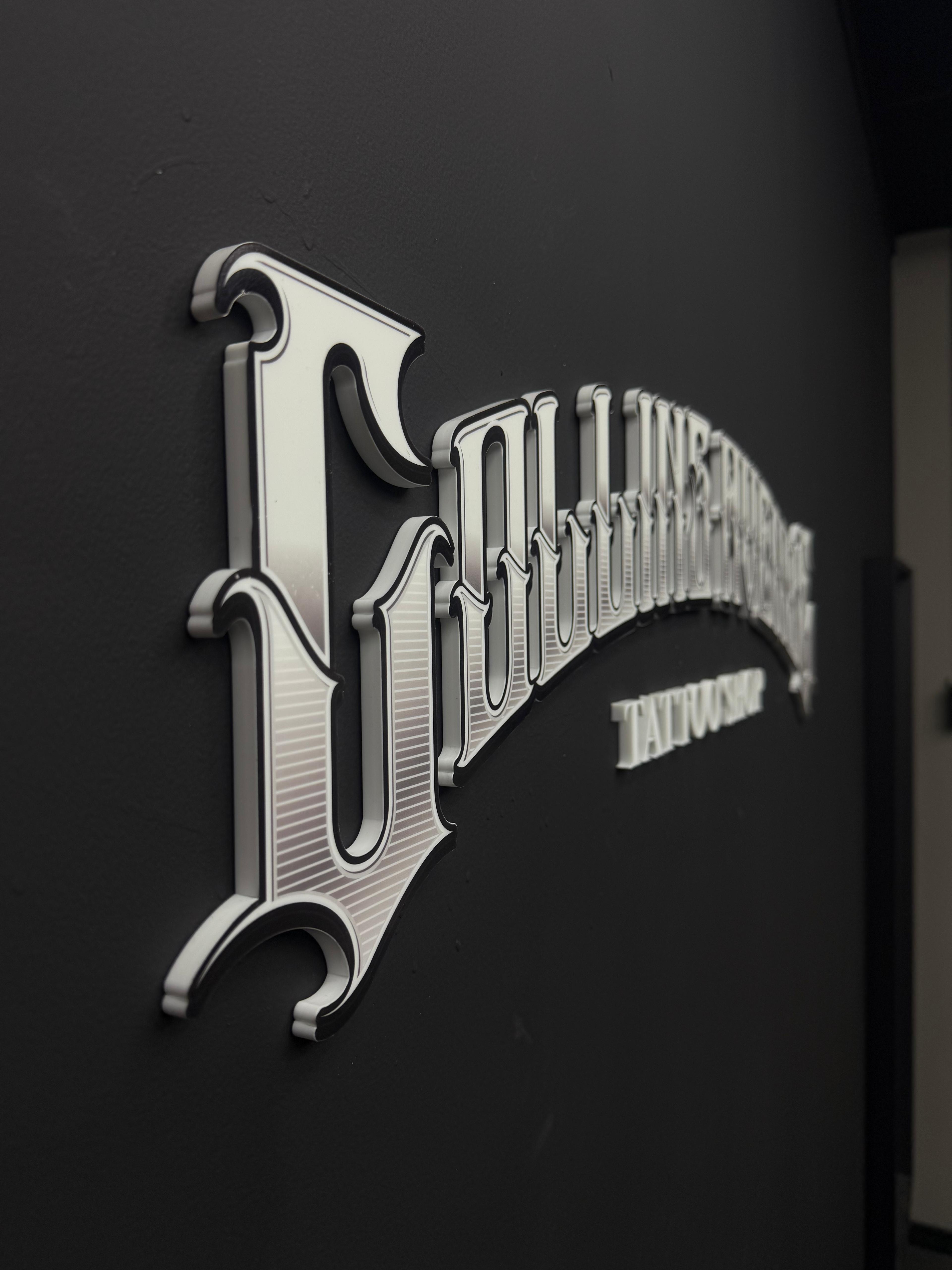 Collins Avenue 3D letters